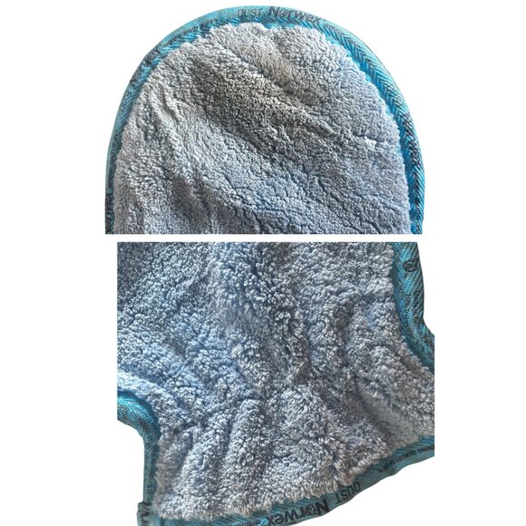 154. Norwex Dusting Mitt – Blue, Reusable Microfiber Cleaning Glove - Picture 2 of 2